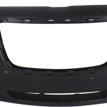 Front Bumper Cover Compatible with 2011-2014 Chrysler 300 Primed with ACC and Parking Aid Sensor Holes