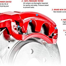 Power Stop KC1865-36 Front Z36 Truck and Tow Brake Kit with Calipers