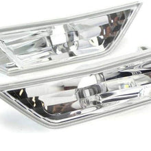 Overun 2pcs Replacement Smoke Lens Bumper Light Lamp Deflector Designed for 2016-2020 Civic