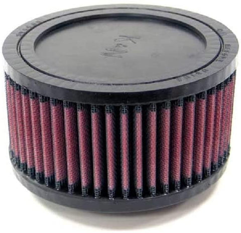K&N Universal Clamp-On Filter: High Performance, Premium, Washable, Replacement Engine Filter: Flange Diameter: 1.8125 In, Filter Height: 3 In, Flange Length: 0.625 In, Shape: Round, RU-0350