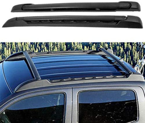 BLPextrm 2X Roof Rack for 05-19 Tacoma Double Cab OE Style Top Rail Side Crossbar