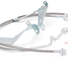 Rough Country 89710 Extended Stainless Brake Lines Front | (fits) 2008-2015 Super Duty F250 F350 4WD | 4-6" Lifts