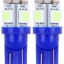 cciyu 20 Pack Ice Blue T10 W5W Wedge 168 194 LED Bulb Replacement fit for 2013 2014 2015 Infiniti JX35 (QX60) Dome Light Map Light Step/Courtesy/Door Light