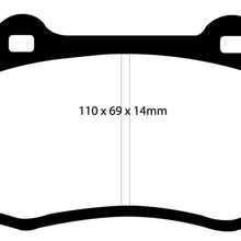 EBC Brakes DP31788C Redstuff Ceramic Low Dust Brake Pad