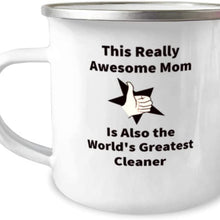 Awesome Mom And World'S Best Cleaner Camper Mug