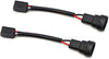 iJDMTOY (2) 9006 (M) To H7 (F) Adapters Connectors Wires, Good For Headlight or Fog Lights Conversion or Retrofit, etc