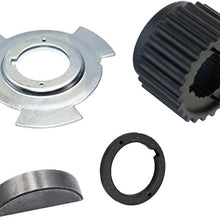 Syuda Timing Belt Crankshaft Sprocket Gear Pulley Sensor Blade Plate & Spacer Kit for Mitsubishi Montero Sport Galant Eclipse Diamante 3.0L 3.5L V6 MD184894 MD184901 MD309036 MD008959