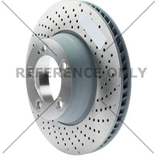 CENTRIC PARTS 128.37085 OE DESIGN DRILLED PREMIUM BRAKE ROTOR