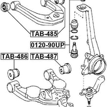 4865534010 - Arm Bushing (for Front Lower Control Arm) For Toyota - Febest