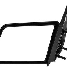 SCITOO Tow Mirror fit 1988-1999 for Chevy for GMC C/K 1500 2500 3500 1992-1999 for Chevy Suburban C/K 1500 2500 3500 Yukon XL Manual Adjusted Non-Folding Non-Extended