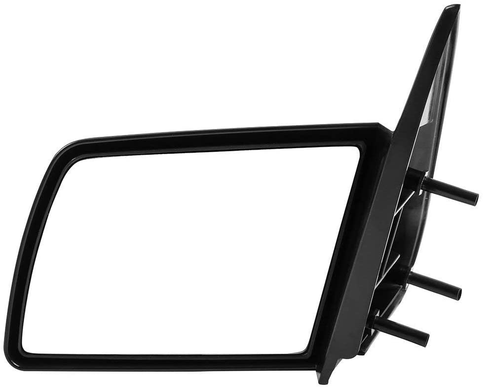 SCITOO Tow Mirror fit 1988-1999 for Chevy for GMC C/K 1500 2500 3500 1992-1999 for Chevy Suburban C/K 1500 2500 3500 Yukon XL Manual Adjusted Non-Folding Non-Extended (Driver Side)