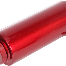 LSAILON Billet Alufor Minium Racing 800ml Engine Radiator Coolant Overflow Tank Red