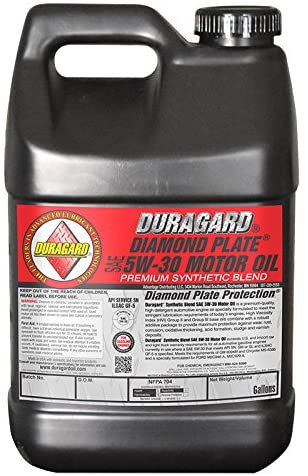 Duragard Diamond Plate Synthetic Blend 5w30 Engine Oil - 2.5 Gallon Jug