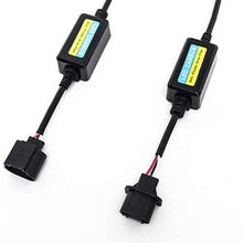 PAIR LED Conversion Kit Headlight Canbus Error Free Anti Flickering Resistor Decoder - H13 9008