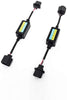 PAIR LED Conversion Kit Headlight Canbus Error Free Anti Flickering Resistor Decoder - H13 9008