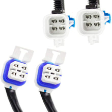 higherbro 4x Oxygen O2 Sensor for 2008 2009 2010 2011 2012 2013 2014 GMC Yukon 4.8L/5.3L/6.0L/6.2L Upstream + Downstream Upper Lower