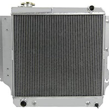 CoolingCare 4 Row Core Aluminum Radiator for Jeep YJ TJ 2.4L- 4.2L Engine 1987-2006