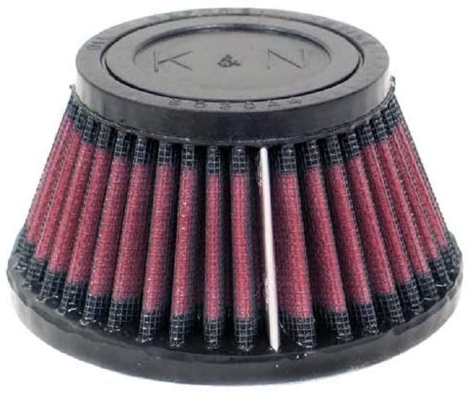 K&N Universal Clamp-On Air Filter: High Performance, Premium, Replacement Engine Filter: Flange Diameter: 1.75 In, Filter Height: 2.5 In, Flange Length: 0.625 In, Shape: Round Tapered, RU-2740
