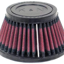 K&N Universal Clamp-On Air Filter: High Performance, Premium, Replacement Engine Filter: Flange Diameter: 1.75 In, Filter Height: 2.5 In, Flange Length: 0.625 In, Shape: Round Tapered, RU-2740