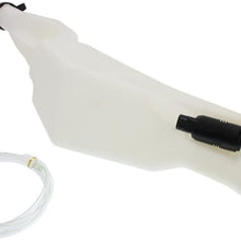 Windshield Washer Tank Assembly compatible with Express/GMC Savana Van 03-17 W/Pump and Cap