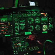 LED Light Strip LED Lighting GREEN color 12 Volt DC for Auto Airplane Aircraft Rv Boat Interior Cabin Cockpit LED Light