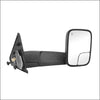 Perfit Zone TOWING MIRROR Replacement Fit For 2002-2009 RAM PAIR POWERED HEATED Without SIGNAL BLACK