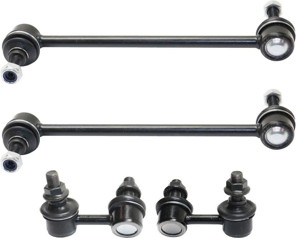 Sway Bar Link Compatible with 2005-2015 Nissan Xterra Set of 4 Front and Rear Passenger and Driver Side