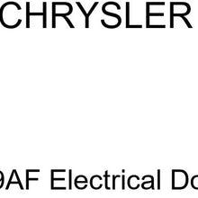 Genuine Chrysler 56049599AF Electrical Door Wiring