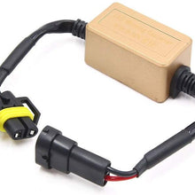 uxcell 2pcs 12V C16 H8 H9 H11 LED Canbus Error Anti-Flicker Resistor Decoder for Car