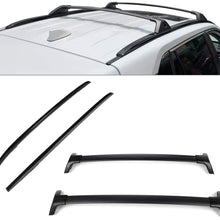 LUJUNTEC Aluminum Roof Mounted Roof Rack Cross Bar Set Fit for Toyota Highlander 2008-2013 Top Rail Carries Luggage Carrier