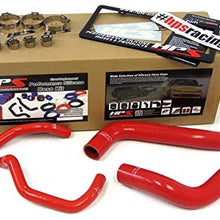 HPS 57-1426-RED-1 Red Silicone Radiator Coolant/Heater Hose Kit