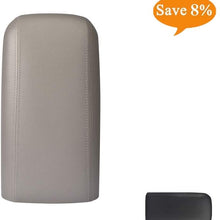 VeCarTech Center Console Lid Armrest Cover Kit with Hinge Latch Bumpers Fit for Chevrolet Trailblazer GMC Envoy,Buick Rainer Isuzu Ascender SAAB Oldsmobile Bravada 25998847 25998844 25998838- Gray
