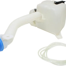 Windshield Washer Tank Assy compatible with MDX 01-05 W/Dual Pump Cap and Sensor Hole
