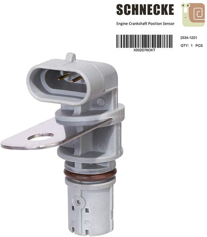 Crankshaft Position Sensor Compatible with CHEVROLET CAMARO CAPRICE COLORADO EXPRESS MONTE CARLO SILVERADO SUBURBAN TAHOE TRAILBLAZER GMC CANYON ENVOY SAVANA SIERRA YUKON HUMMER PONTIAC BUICK CADILLAC