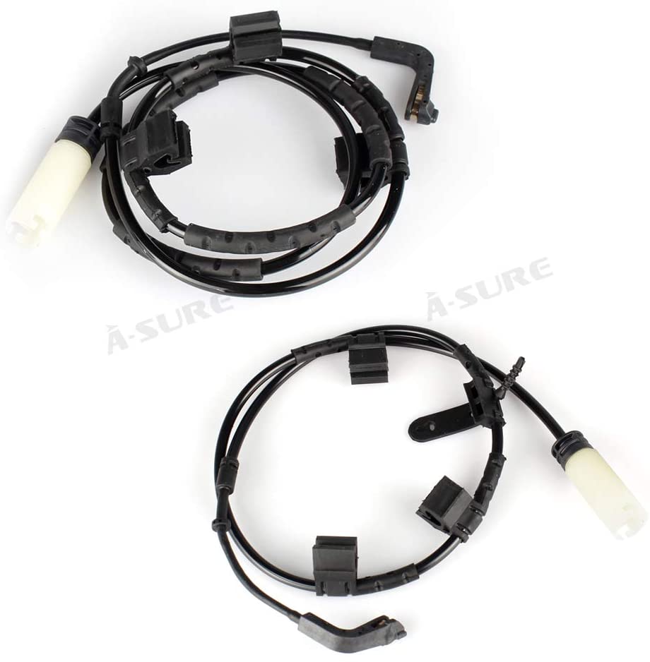 ASURE 2Pcs Front & Rear Brake Pad Wear Sensor for Mini Cooper R55 R56 R57 (BKR56)