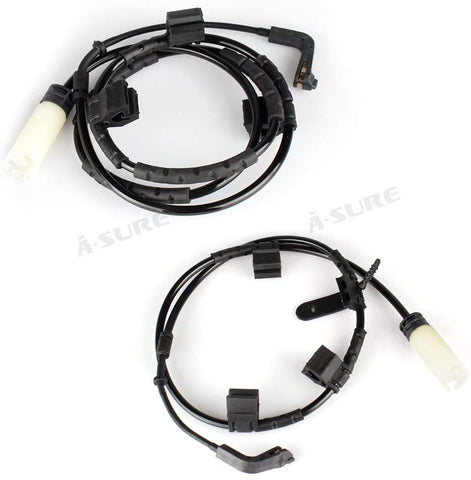 ASURE 2Pcs Front & Rear Brake Pad Wear Sensor for Mini Cooper R55 R56 R57 (BKR56)