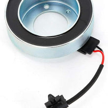 A/C AC Compressor Clutch Repair Kit for Nissan Rogue 2.5L 2008-2013 w/Plate Hub Pulley Bearing Coil
