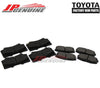 GENUINE TOYOTA 07-17 TUNDRA 08-17 SEQUOIA OEM FRONT & REAR BRAKE PADS FULL SET