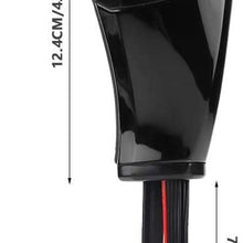 Electronic Gear Shift Knob Shift Knob Lever, LHD Automatic LED Gear Shift Knob for B-M-W E90 E91 E93 E81 E82 E84 E87 E88 E89(Jet Black)
