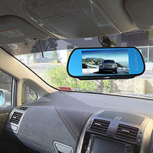 Brake Light Backup Camera f with 7 inch Clip-on Mirror Monitor ( Transit Van)
