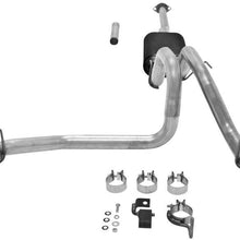 Flowmaster 817614 American Thunder 409S Stainless Steel Dual side Exit Moderate Sound Cat-Back Exhaust System