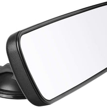 ELUTO Rear View Mirror Anti-glare Mirror Universal Interior RearView Mirror with Suction Cup for Car Truck SUV 9.5’’(240mm)
