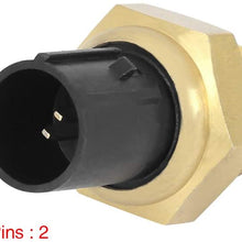 X AUTOHAUX Car Coolant Water Temperature Sensor 37760-P00-003 for 1988-2002 Honda Accord