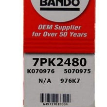 ban.do 7PK1700 OEM Quality Serpentine Belt (7PK2480)