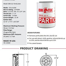 Cim-Tek 70010 Centurion Gas Filter 300-10, 10 Micron