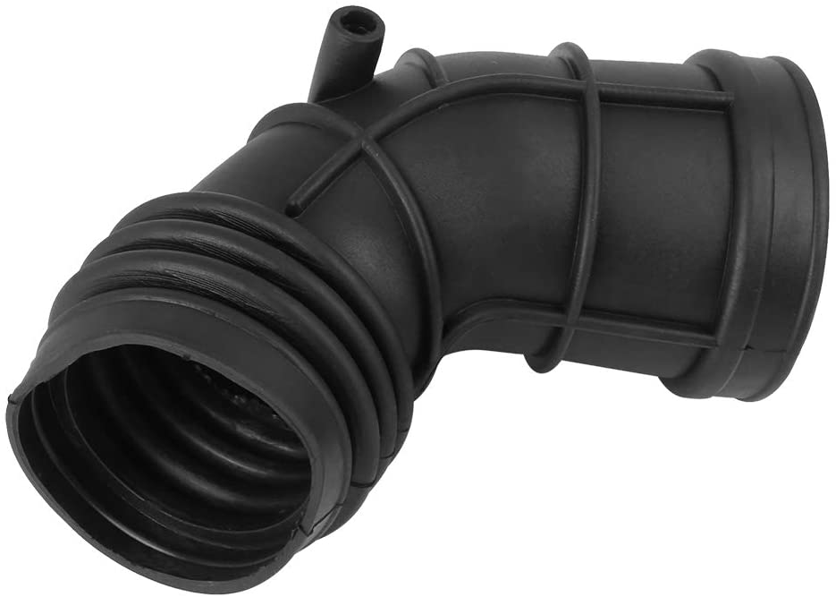 X AUTOHAUX 13541705209 Fuel Air Intake Hose Rubber Pipe Black Fit for BMW 325CI 2003 2004 2005 2006