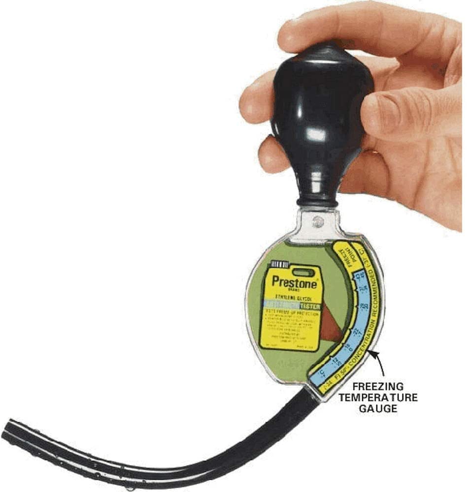 Prestone ANTIFREEZE/COOLANT TESTER Quick & ANTI-BOIL PROTECTION Easy Test Auto