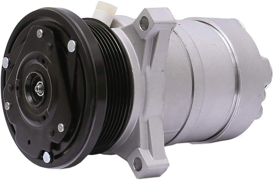 FKG AC Compressor and A/C Clutch CO 20177GLC Fit for 1994-1999 Cadillac DeVille 4.6L, 1993-2002 Cadillac Eldorado 4.6L, 1998-2001 Isuzu Trooper 3.5L, 1995-1999 Oldsmobile Aurora 4.0L