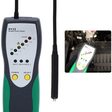 Suuonee Brake Fluid Tester, Portable LED Display Automotive Brake Fluid Tester Oil Inspection Goose Neck Detector (DY23)