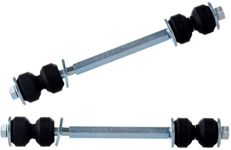 OCPTY - New 2-Piece fit for AVALANCHE SILVERADO 1500 HD CHEVROLET AVALANCHE EXPRESS 2500 GMC K1500 K2500 SAVANA 3500 SIERRA - 2 Front Sway Bar End Links